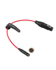 Alvin's Cables Mini XLR 3 Pin Male to XLR 3 Pin Female Audio Cable for Blackmagic Pocket Cinema Camera BMPCC 4K/6K, Video Assist 4K, Sharp 8K Cam, Ultra Soft