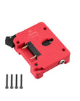 Alvin’s Cables Gold Mount Battery Plate Compatible with SmallHD Ultra 5 & Ultra 7, Direct Contact Power Supply with 1 x D-Tap & 2 x 0B 2 Pin Outputs, G-Mount System, Red