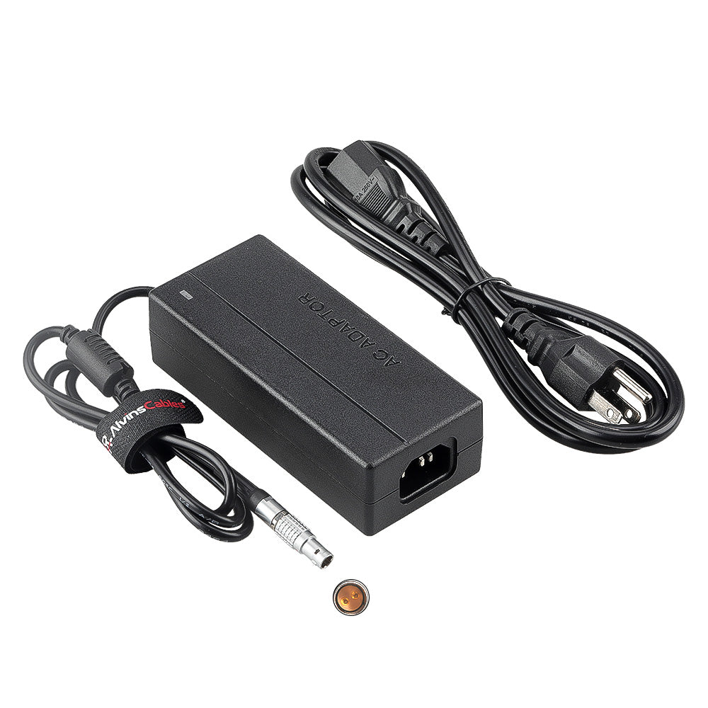 Alvin's Cables AC Power Supply Adapter 2 Pin Male to 12V 8A Universal Plug Charger for Z-cam E2 mark II Camera, 100V-240V, with US UK EU AU Plugs 2M|78.74inch