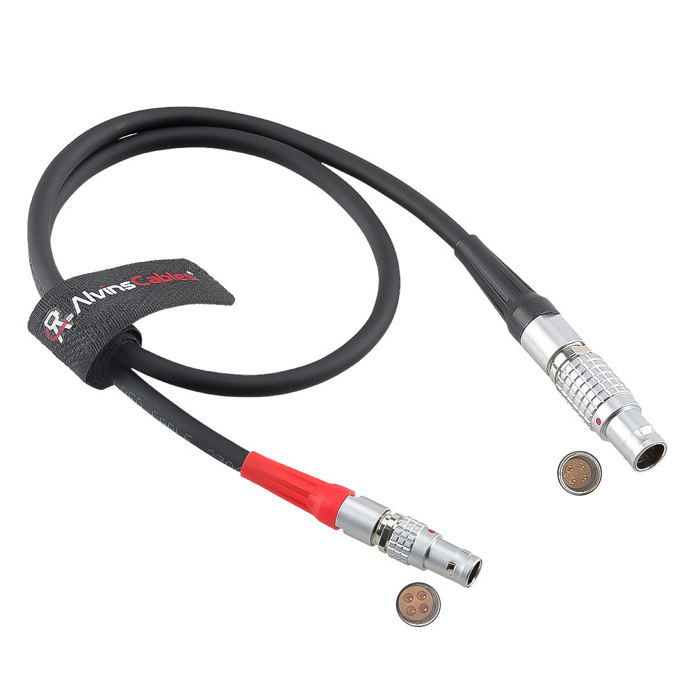 Alvin’s Cables 6 Pin Male to LBUS 4 Pin Power Cable for ARRI WCU-4 Wireless FIZ Follow Focus Motor for DJI Ronin 2 Gimbal 50cm 23.6inches