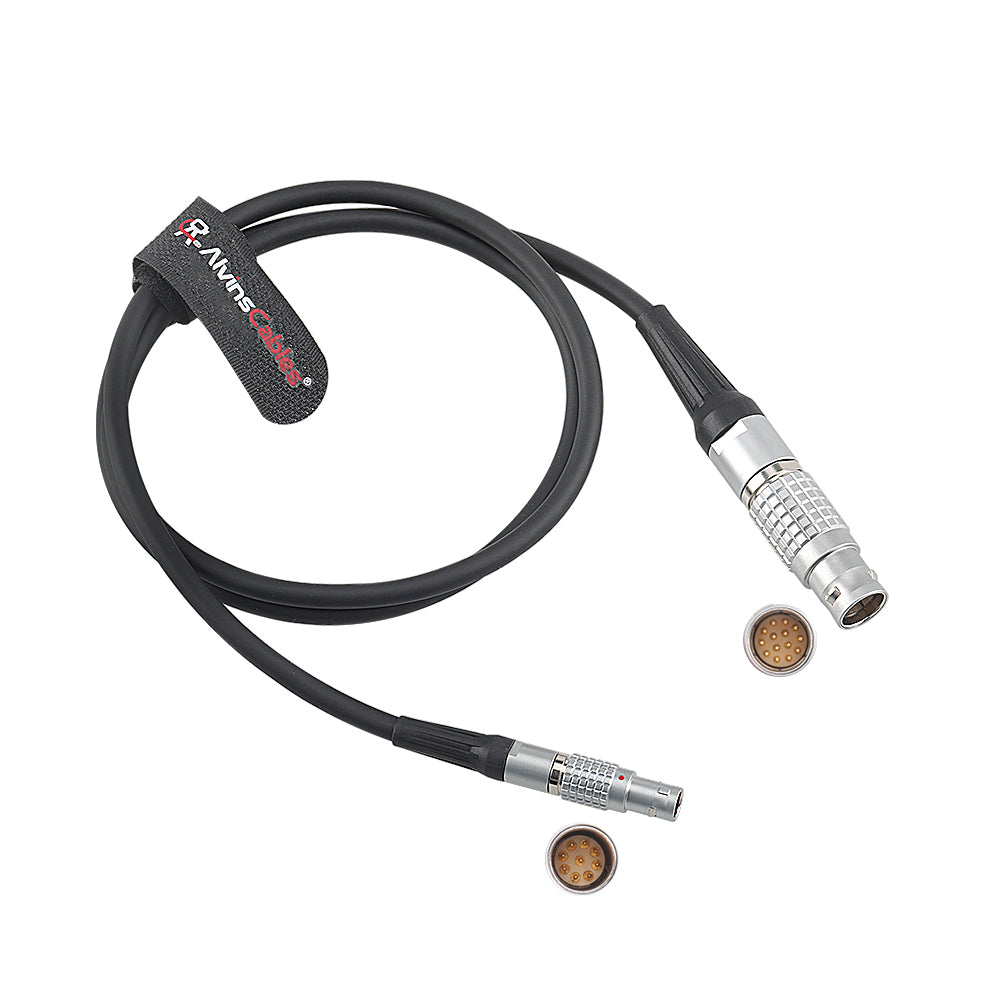 Alvin's Cables Control Cable for Preston 9 Pin to 14 Pin Male Analog Zoom Run Power Cable for Preston MDR3 MDR-4 to Digital Micro Force DMF