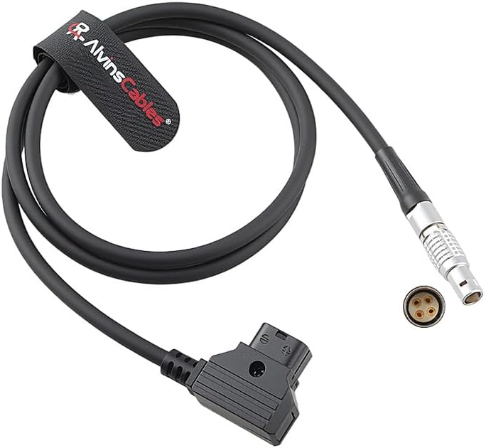 Alvin's Cables Power Cable for ARRI UDM Sensor Unit D-Tap to Straight 4 Pin Female Cable 92cm|36inches