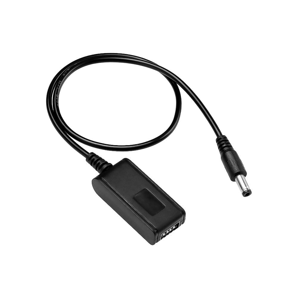 Alvin's Cables DC to USB Power Cable DC Converter 12V to 5V USB Lead 50cm