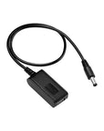 Alvin's Cables DC to USB Power Cable DC Converter 12V to 5V USB Lead 50cm