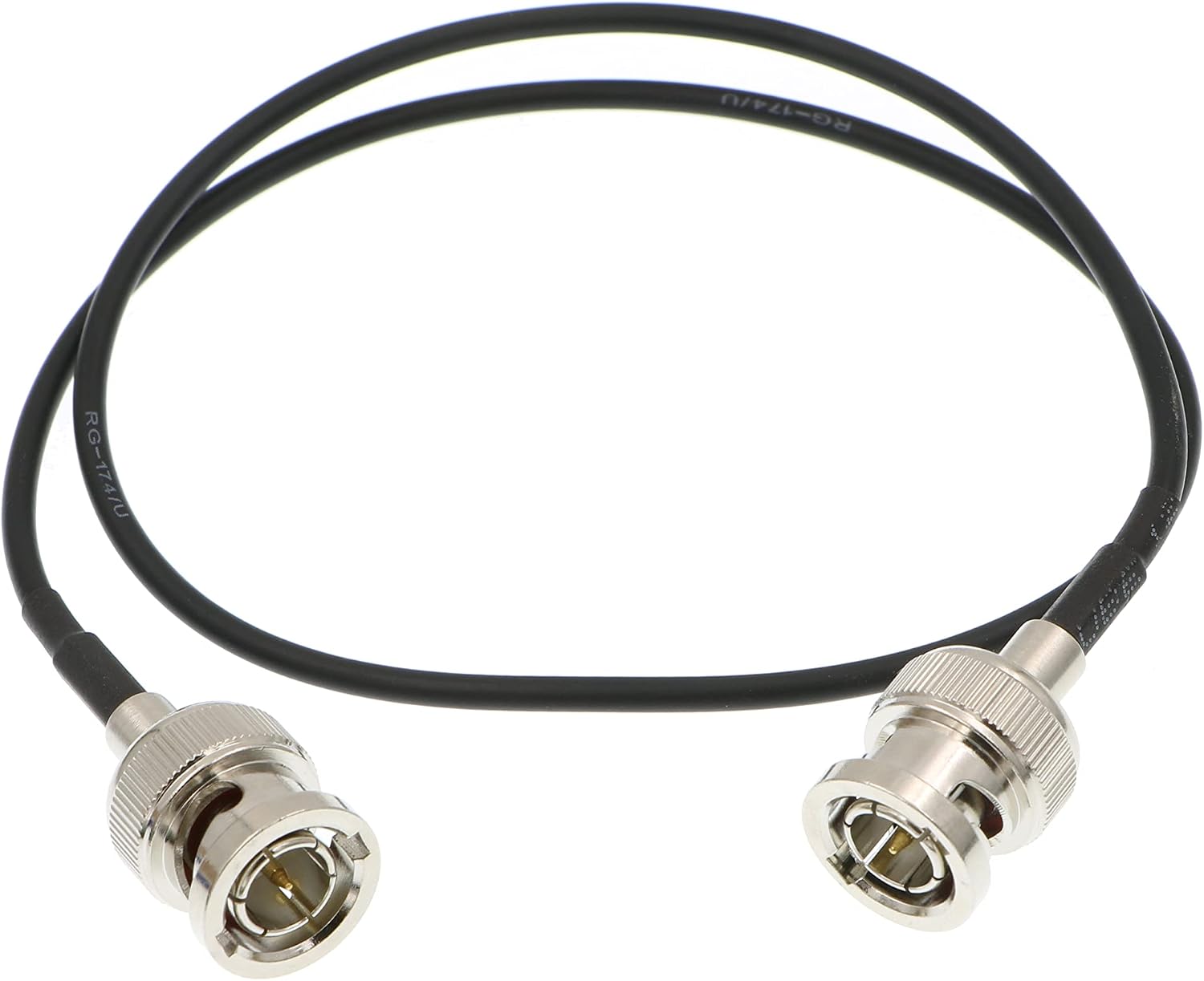 Alvin's Cables BNC Male to Male HD SDI Cable RG179 Coaxial Cable for Blackmagic BMCC Video Camera Flexible 50CM