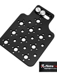 Alvin’s Cables Multifunctional Cheese Plate with 3/8 1/4 Threads, Side Mounting Plate for ARRI RED Camera with 3/8’’ Screws-A0124