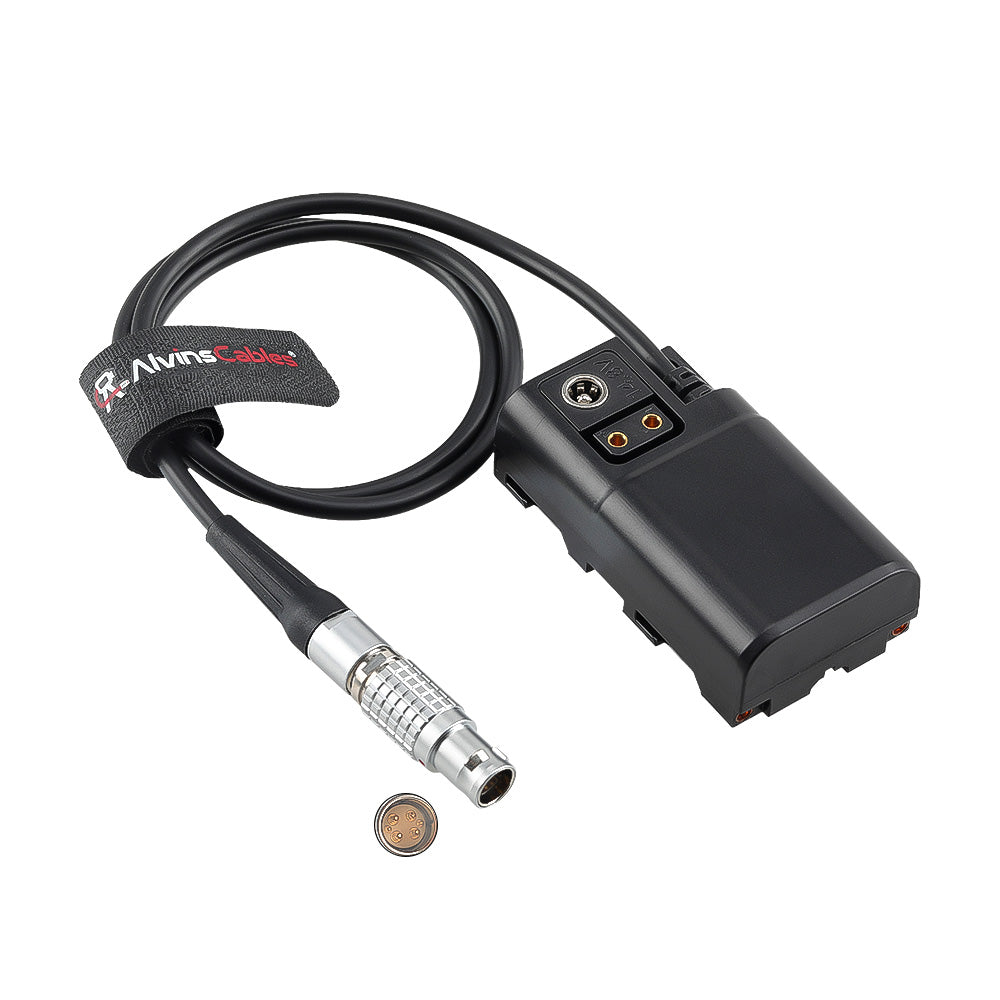 Alvin’s Cables Ronin 2 Power Cable for Sony NP-F Dummy Battery 6 Pin Male to NP-F550 F570 F970 for SmallHD CINE 7 Atomos Ninja V Monitor 60cm 2ft