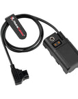 Alvin's Cables D-tap to NP-F Dummy Battery Power Cable for Atomos Ninja| SmallHD| Feelworld Monitor, with DC D-tap Port, for Sony NP-F550| F570| F770| F970, 60CM|2ft