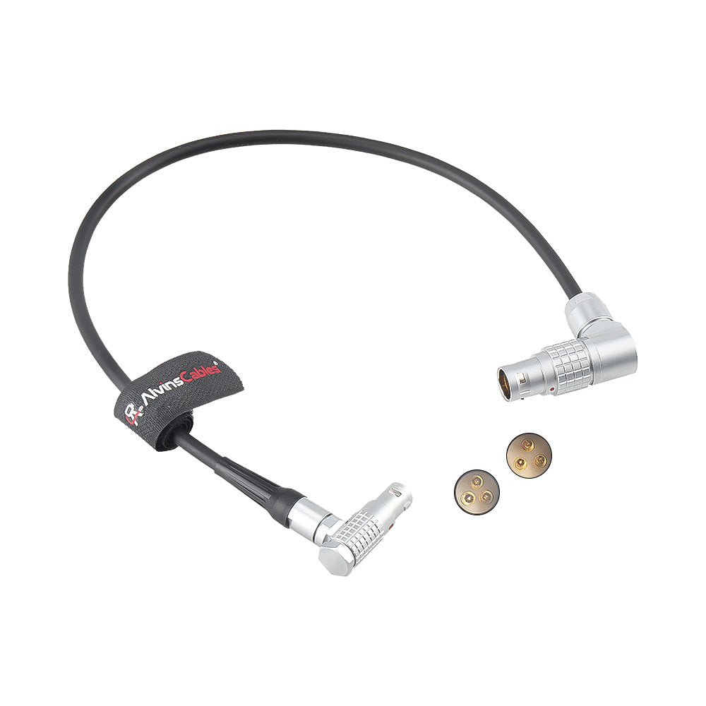 Alvin’s Cables 2B 3 Pin to 1B 3 Pin 12V 24V Power Cable for Steadicam M2 Top Stage to Cyclo Lite Ring Light 40cm| 15.8inches