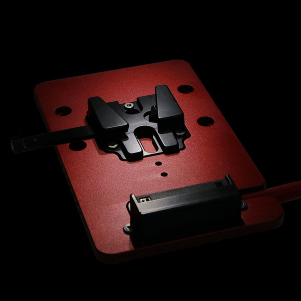 Alvins V Mount Battery Plate for DJI Ronin 4D, V Mount Plate with 6-pin 1B DC-in Out Put Battery Mounts Plate for Ronin 4D