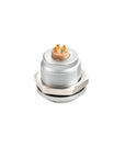 Alvins EGG.2K 4 Pin Socket, 2K Series Circular Connector, Waterproof IP66~IP68, EMI Shielded, Push-Pull Self-Locking Panel Mount for Industrial & Camera Equipment, 2pcs