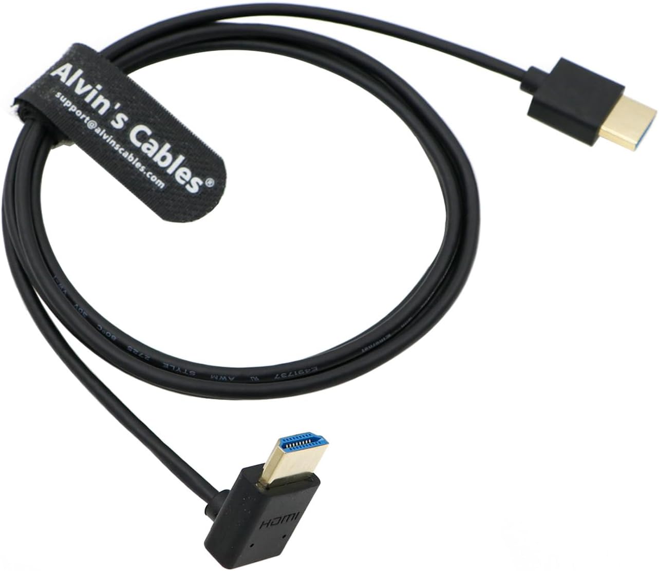 Alvin&#39;s Cables 8K HDMI 2.1 Cable High Speed Thin HDMI for Atomos Ninja V Monitor, Z CAM E2, Sony FS5| FS7| A7S3 Cameras