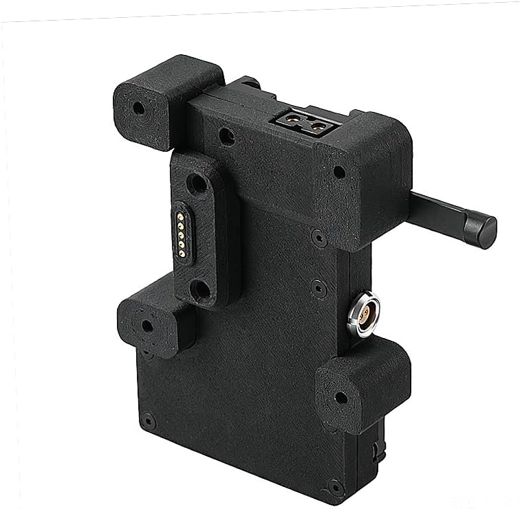 Alvin’s Cables V-Mount Battery Plate for SmallHD Ultra 5 &amp; Ultra 7 &amp; Ultra 10, Direct Contact Power Supply with 1 x D-Tap &amp; 2 x 0B 2 Pin Outputs