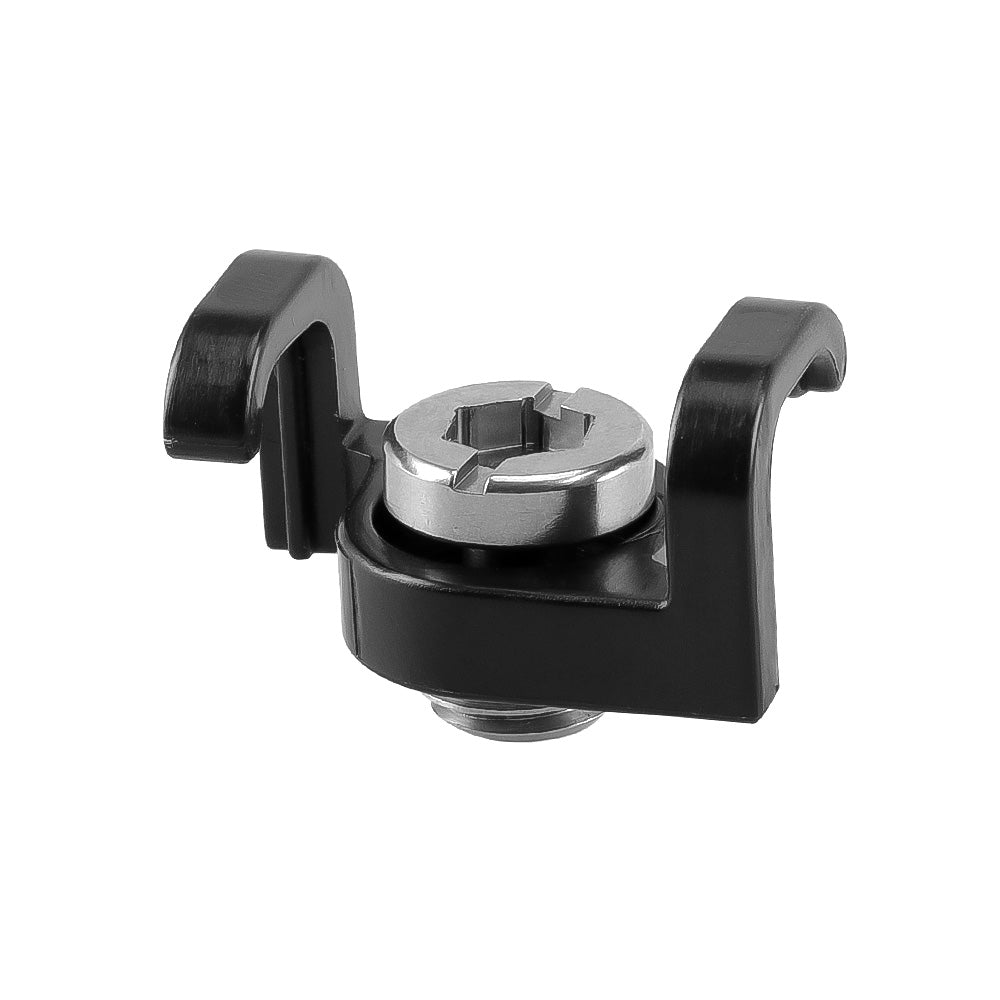 Alvin's Cables 3/8"-16 Cable Clamp for ARRI RED Sony Z CAM Camera Cage, Aluminum Cable Management Clamp for SDI HDMI Power Lines, Cinema Camera Rig Accessory for Professional Setup
