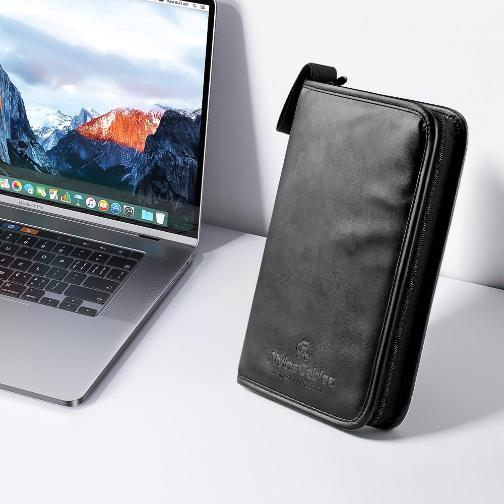 Alvin's Cables Cable Organizer Bag for Camera, Audio, Video &amp; Power Cables