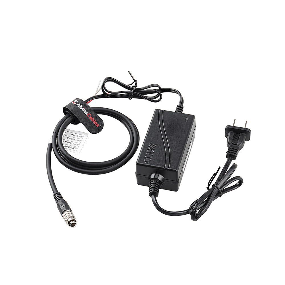 Alvin's Cables Industrial Camera IO Trigger Cable + HR25-7TP-8P Hirose 8 Pin Female Power Adapter for MindVision AVT PointGrey Basler Sony CCD GigE Camera 12V 2A (1Meter / 3.3 FT)
