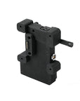 Alvin’s Cables V-Mount Battery Plate for SmallHD Ultra 5 & Ultra 7, Direct Contact Power Supply with 1 x D-Tap & 2 x 0B 2 Pin Outputs, Black
