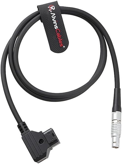 Alvin's Cables Power Cable for ARRI UDM Sensor Unit D-Tap to Straight 4 Pin Female Cable 92cm|36inches