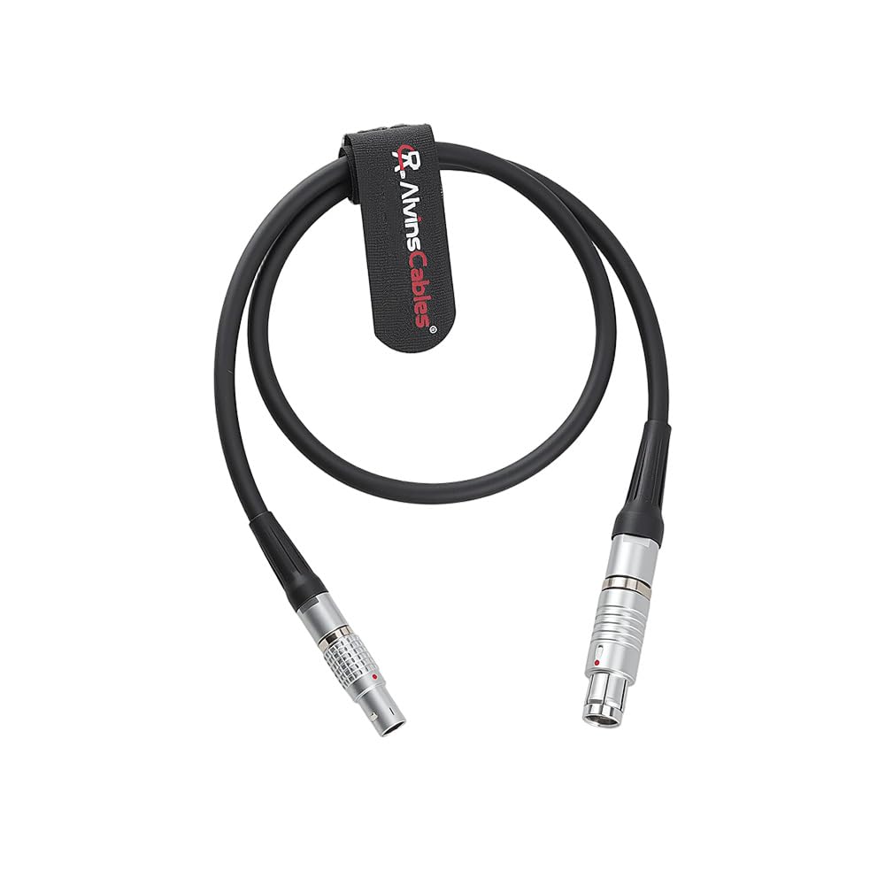 Wards Sniper to ARRI UMC-4 Lcube Serial Cable, Fischer 7-Pin to 4-Pin Data Transfer Cable Compatible with ARRI UMC-4 Lcube LCUB-1 to Wards Sniper MKiii Laser Range Finder, 60cm| 24inches