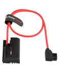 Alvin's Cables LP-E6P Dummy Battery to D-Tap Braided Power Cable, 60CM