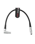 Alvin’s Cables Control Cable for Arri RIA-1 to Ward's Sniper Mark 3 III Rangerfinder Monitor, Compatible with K2.0036186 KK.0039980, 4 Pin Right Angle Rotatable to Straight Data Cable, 30cm|11.8in