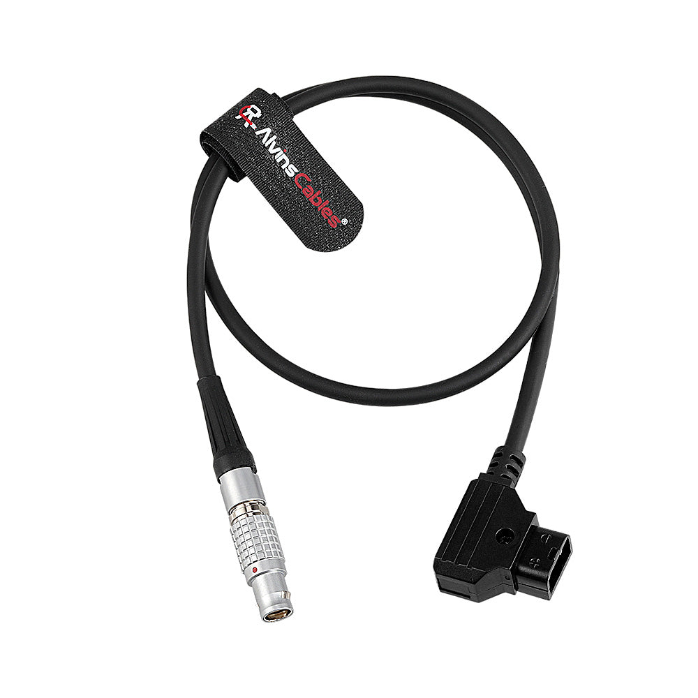 Alvin's Cables Power Cable for Fujifilm GFX ETERNA 55 Camera from V-Mount Battery, 4 Pin Female to D-tap Power Cable, 50cm| 20inches