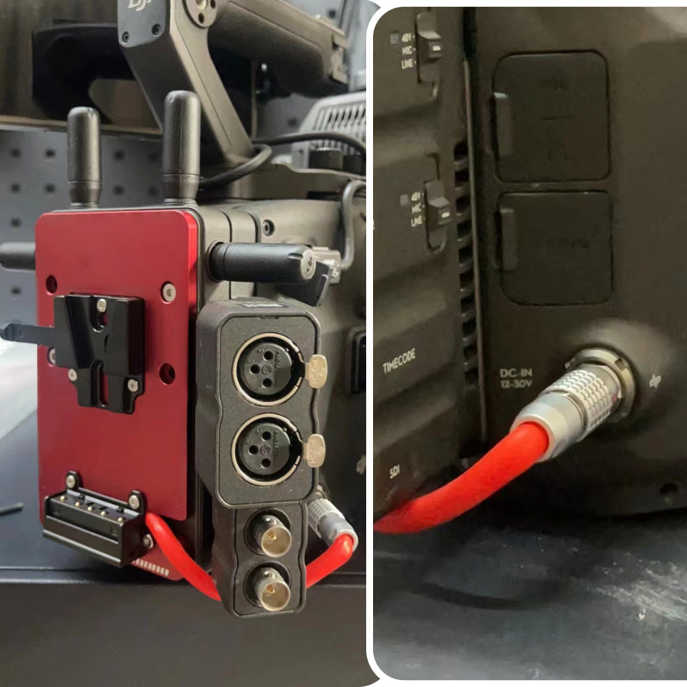 Alvin’s Cables DJI Ronin 4D Combination Accessory, V Mount Plate + Counterweight