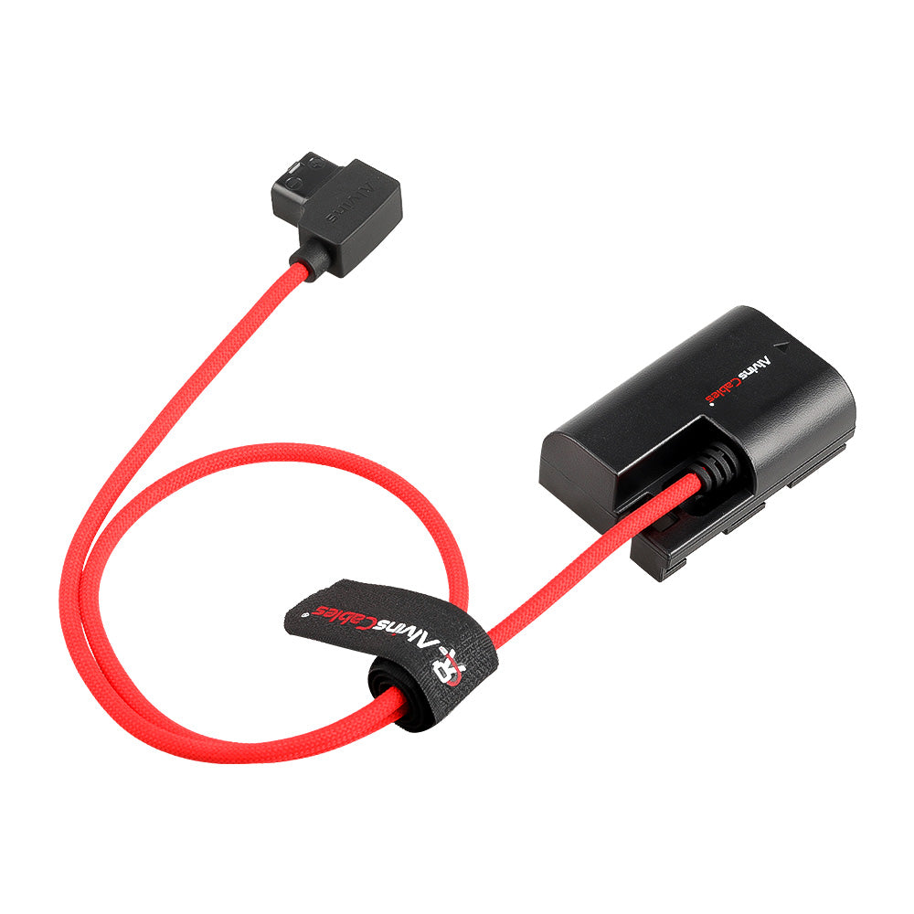 Alvin's Cables LP-E6PNH Dummy Battery to D-Tap Braided Power Cable, 60CM