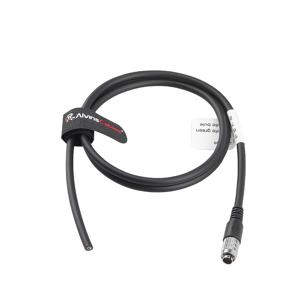 Alvin's Cables HR25-7TP-8P Hirose 8 Pin Male to Open End I/O Trigger Cable for Point Grey, Daheng, and IDS Industrial Cameras, MindVision