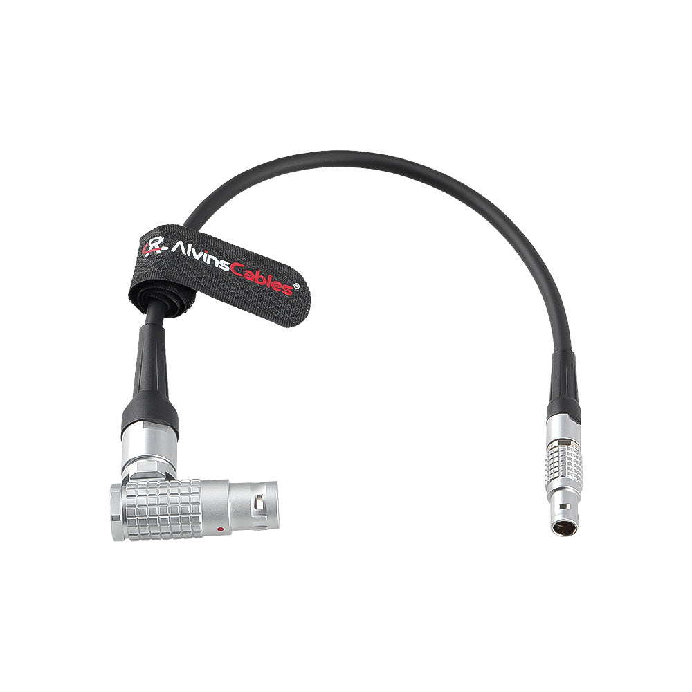 Alvin's Cables 26V Power Cable for ARRI Alexa Mini LF Camera from MotoCrane Titan LT, 4-Pin to 8-Pin Female Right-Angle Camera Power Cable 30cm|12inches