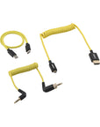Alvin’s Cables Camera Cable Set for Nikon ZR, USB-C PD Power Cable| 8K 2.1 Micro HDMI to HDMI Cable| Locking 3.5mm to 3.5mm TRS Audio Timecode Cable, Complete Camera Rig Wiring Kit
