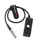 Alvin's Cables 2-Pin Male to 4 Port D-Tap Power Splitter Cable, 40cm