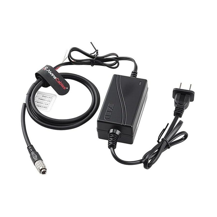 Alvin's Cables Industrial Camera IO Trigger Cable + HR25-7TP-8P Hirose 8 Pin Male Power Adapter for MindVision AVT PointGrey Basler Sony CCD GigE Camera 12V 2A (1Meter / 3.3 FT)