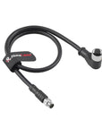 Alvin's Cables Livox Mid-360 LiDAR to Unitree Go2 Robot Dog Cable, Right-Angle M12 A-Code 12-Pin Female to M8 6-Pin Male, LiDAR Power & Data Cord for Robotics, 3D Sensing Applications