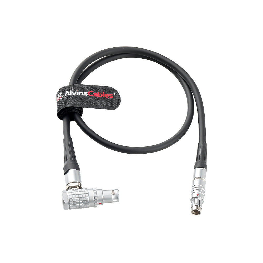 Alvin’s Cables Preston MDR3| MDR4 Run-Stop Cable for ARRI-Alexa Camera Right Angle 1B 10 Pin Male to 3 Pin Male RS Cable 60cm|23.6inches