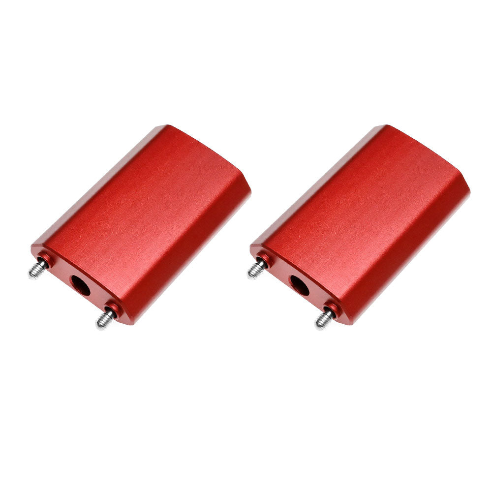 Alvin's Cables 2.4" Tilt Axis Extender for DJI Ronin 2 Gimbal, 60mm Tilt Axis Height-Increasing Block for Taller Cameras, One Set Red-A0129