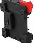 Alvin's Cables Gold Mount Battery Plate for SmallHD Ultra 5 & Ultra 7, Direct Contact Power Supply with 1 x D-Tap & 2 x 0B 2 Pin Outputs, G-Mount System, Black and Red