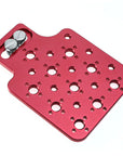 Alvin’s Cables Multifunctional Cheese Plate with 3/8 1/4 Threads, Side Mounting Plate for ARRI RED Camera with 3/8’’ Screws-A0124