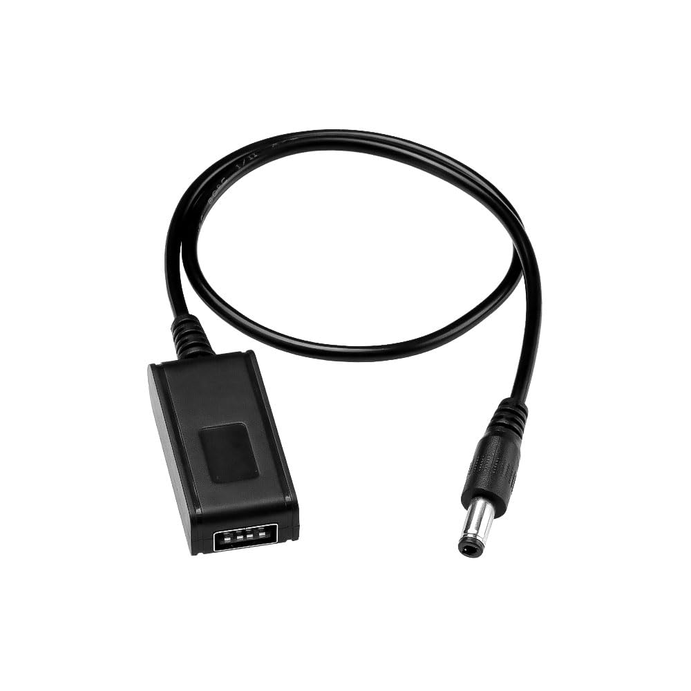 Alvin's Cables DC to USB Power Cable DC Converter 12V to 5V USB Lead 50cm