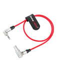 Alvin's Cables Ultra Soft Timecode Cable for ARRI Alexa, Sound Devices, Tentacle Sync 3.5mm TRS to 5 Pin Cable 50cm| 19.7inches