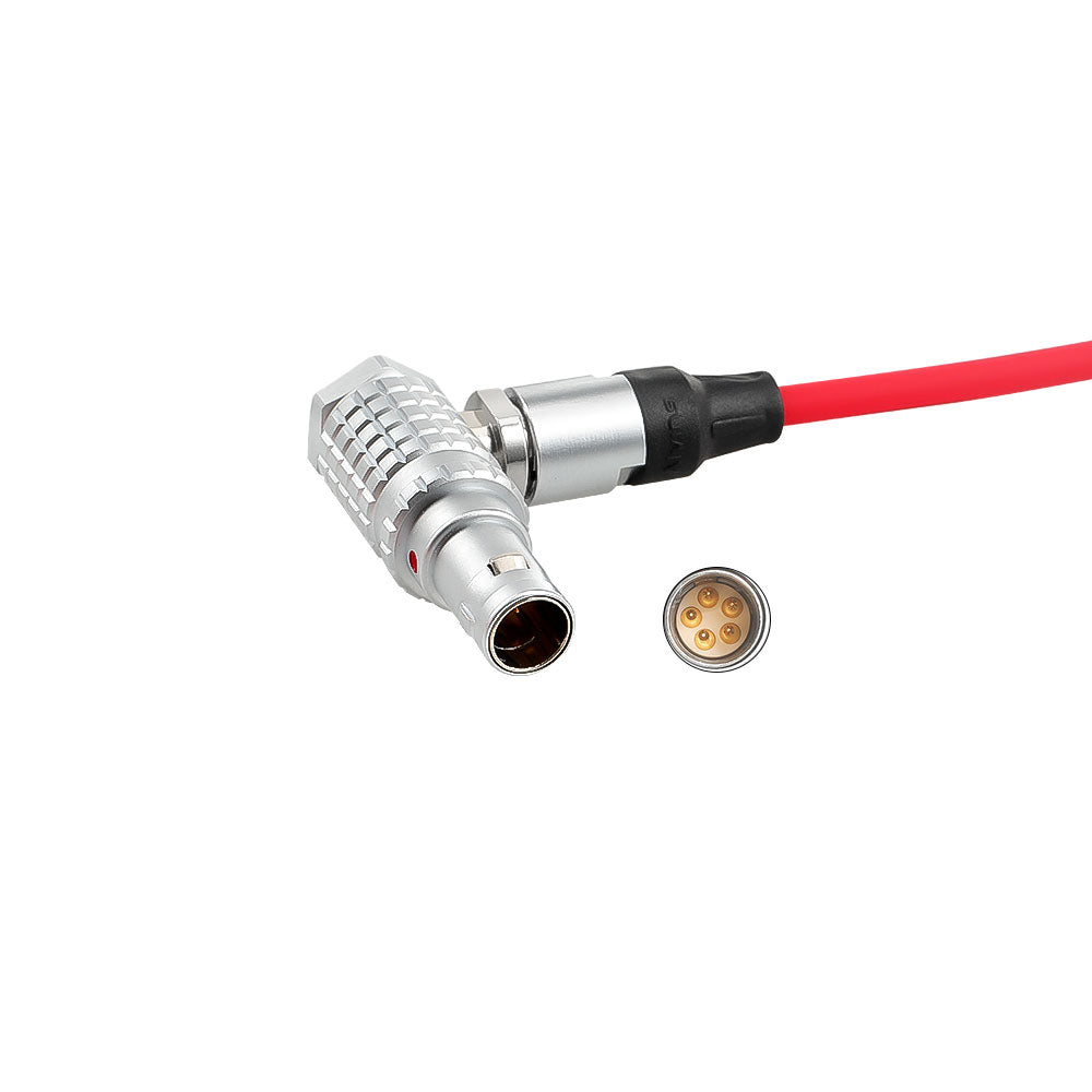 Alvin's Cables Ultra Soft Timecode Cable for ARRI Alexa, Sound Devices, Tentacle Sync 3.5mm TRS to 5 Pin Cable 50cm| 19.7inches