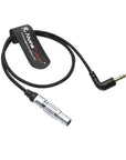 Alvin's Cables Tentacle Sync Adapter Cable Tentacle Timecode Generator to ARRI Alexa Sound Devices 5 Pin Male to 3.5MM Right Angle