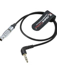 Alvin's Cables Tentacle Sync Adapter Cable Tentacle Timecode Generator to ARRI Alexa Sound Devices 5 Pin Male to 3.5MM Right Angle