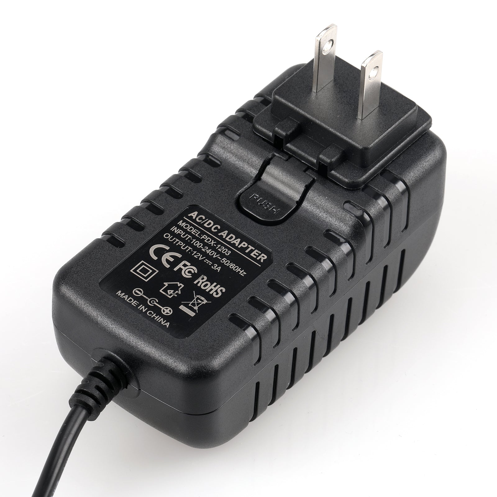 Alvin&#39;s Cables Power Cable Adapter for Hollyland RX TX Z CAM E2 Flagship Rotatable Right Angle 2 Pin Male to Universal AC with UK EU AU US Plugs Adapter Converter