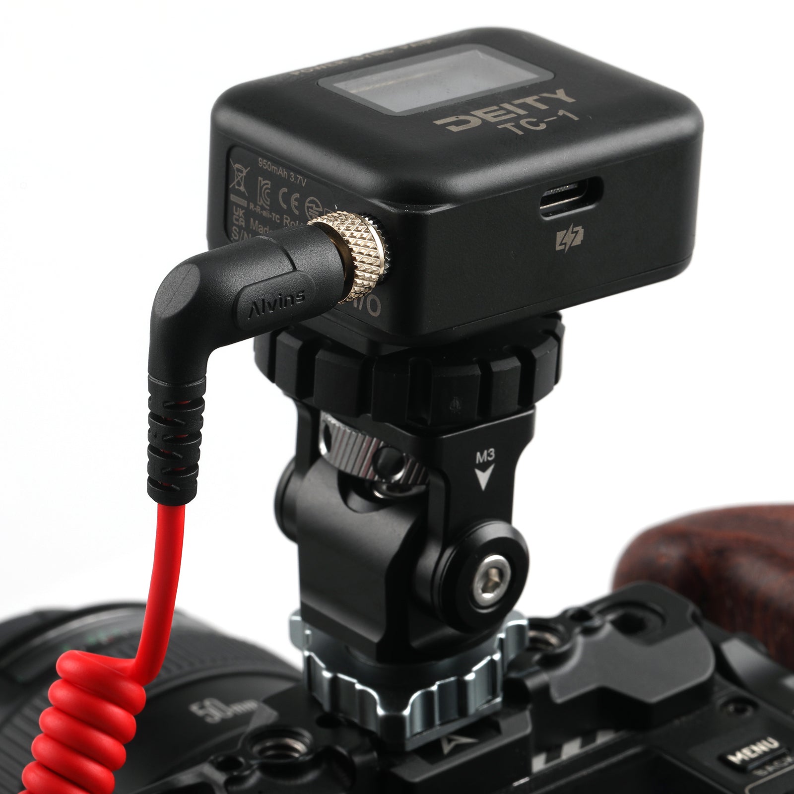 Eonvic Tentacle Sync 3.5mm TRS naar BNC tijdcode kabel Eonvic Tentacle Sync 3.5mm TRS naar BNC tijdcode kabel