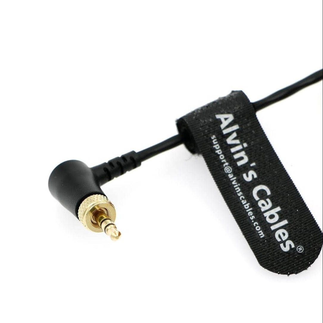 Alvin's Cables 3.5mm TRS to BNC Timecode Cable for Canon C70 for Sony F55 FX9, Zaxcom, Zoom F4| F8| F8n from Deity Timecode Generator Box 50CM|19.7inches