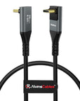 USB-C Cable, USB 3.2 Gen 2x2 20Gbps Data Cable, 240W PD 3.1 Charging, 4K@60Hz Video, [Ultra-Soft] USB-C to USB-C Cable for SSD, BMPCC, Canon R5/R6, Sony FX3/A7C, ZCAM, iPhone, Mac, Dock, Monitor, 30cm