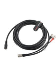 Alvin's Cables Hirose 6 Pin Female Power Trigger I/O Breakout Cable HR10A-7P-6S to BNC DC 2.1mm Female Industrial Cable for Victorem CXP Volucam Redwood Camera