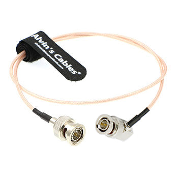 Alvin's Cables HD SDI BNC Coaxial Cable Right Angle to Straight 3G BNC Cable for Cameras Monitor Recorder Video Equipment