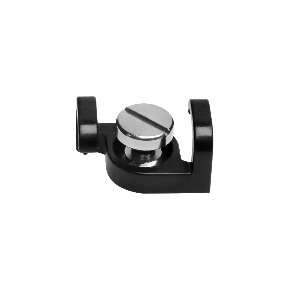 Alvins 3/8&quot; Screw Clamp for ARRI RED Sony Camera Z-Cam Cage SDI Video Power Cable Fixation, Black